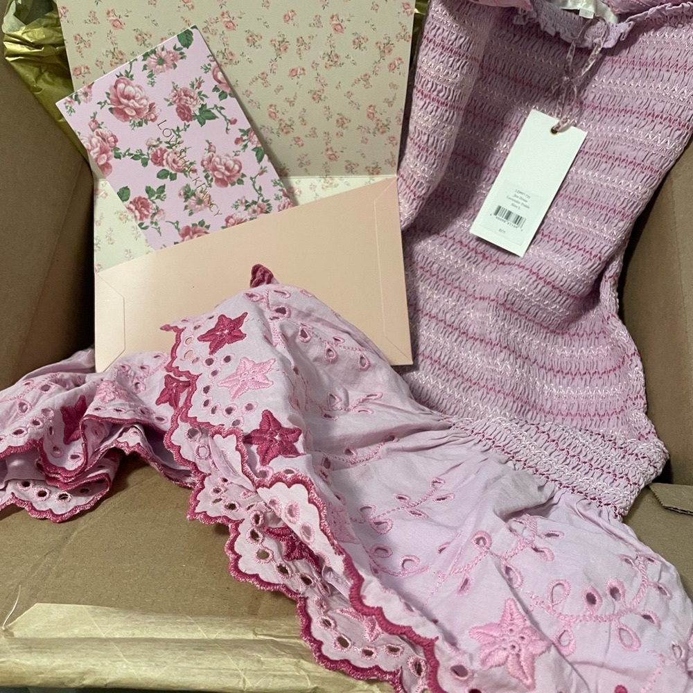 ¡NEW WITH TAGS! Love Shack Fancy Jax Dress Large